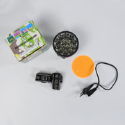 7517 Head Lamp 15 Led Long Range Rechargeable Headlamp Adjustment Lamp Use For Farmers Fishing Camping Hiking Trekking Cycling thumbnail 5
