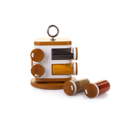 8117 Ganesh Storewell Plastic Spice Rack - Set Of 8 thumbnail 5