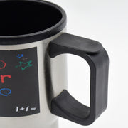 Stainless Steel Vacuum Glass Insulated Glass Coffee Cups Double Walled Travel Mug Car Coffee Mug (With Lid  Handle) thumbnail 6