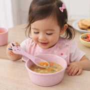 Premium Kids Feeding Bowl With Cute Spoon (1 Set 240ml) thumbnail 2