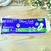 Beautiful Basics Blue Lady Sanitary Pads Xl 280mm (6 Pc) thumbnail 5