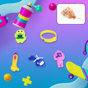 17690 5pc Toy Combo Kids Best Gift Set Combo Attractive  Unique Toy Combo 5pc Colorful Toy Combo With Potli Bag thumbnail 4