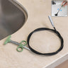 Flexible Spring Drain Cleaning Tool With Hand Grip (1 Pc  157 Cm)