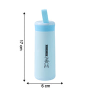 Water Bottle 400ml Leak Proof Glass Water Bottle With Daily Water Intake For Gym And Children Nice Bottle (1 Pc) thumbnail 2