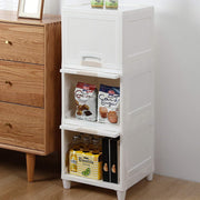 Multipurpose Storage Cabinet Storage Solutions Plastic Drawers  Multi Layer Wardrobe Storage Drawers  Foldable Multipurpose Drawer Units For Kitchen Bathroom Bedroom Cloth (3layer) thumbnail 1