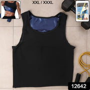 Mens Slim Fit Sweat Shaper Tank Top (Xxlxxxl 1 Pc) thumbnail 6