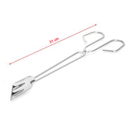 2883 31cm Multi Functional Metal Bbq Clip Tongs Clamp For Garbage Charcoal Serving Tools thumbnail 3