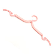 1432a Travel Hangers With Clips Portable Folding Clothes Hangers For Scarves Suits Trousers Pants Shirts Socks Underwear Travel Home Foldable Clothes Drying Rack thumbnail 3