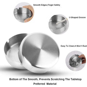 Round Tabletop Cigarette Ashtray With Multiple Rest Slots (1 Pc) thumbnail 5