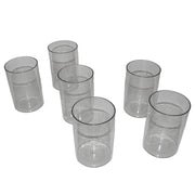 Apex Everyday Plastic Glass Set  6 Pieces Lightweight  Unbreakable thumbnail 3