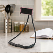 Neck Phone Holder  Desktop Lazy Stand - (1 Pc) thumbnail 2