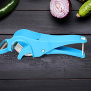 2 In 1 Vegetable   Fruit Multi Cutter 5 Blade Vegetable Cutter With Peeler (1 Pc  Multicolor) thumbnail 2