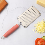 Supermom Stainless Steel Multipurpose Vegetable And Cheese Grater With Soft Grip Handle (1 Pc) thumbnail 5