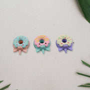 4573 Tree Small Sized Cartoon Themed Non-toxic Donut Erasers School Stationery  For Kids - Boys  Girls  Birthday Gift Return Gift (3pc Set) thumbnail 1