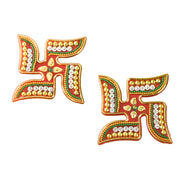 Decorative Swastik Sticker (2pc Set) thumbnail 2