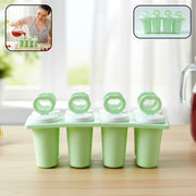 Prexo Plastic Ice Cream Popsicle Maker (8 Pc Set) thumbnail 1