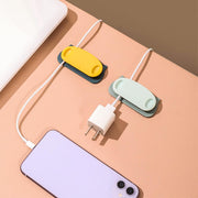 Pig Plug Wire Organizer Cable Holder Clips With Self-adhesive Pad (4 Pcs Set) thumbnail 5