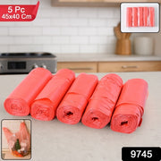 Heavy Duty Garbage Bags 45 X 40 Cm - (5 Pc) thumbnail 6