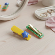 Colorful Star Design Decorative Hair Clip Set (4 Pc) thumbnail 2