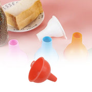Silicone Funnel For Pouring Oil Sauce Water Juice And Small Food-grainsfood Grade Silicone Funnel thumbnail 4