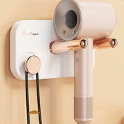 Hair Dryer Wall Mount Self Adhesive Hair Dryer Holder (1 Pc) thumbnail 2