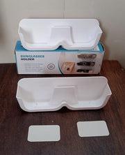 17823 Wall Mount Sunglass Organizer Simple Space Saving Glasses Storage Box Eyewear Stand Holder For Showcase Bedroom Apartment With 2 Pc Double Sided Adhesive Sticker (2 Pcs Set) thumbnail 6