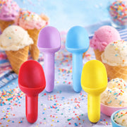 Plastic Ice Cream Scoop Set (4 Pc) thumbnail 1