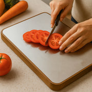 Apex Steel Oak Medium Cutting Board With Wooden Handle (1 Pc) thumbnail 4