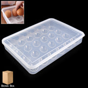 Plastic Egg Storage Container Holder For Refrigerator Egg Tray Holds 24 Eggs (1 Pc) thumbnail 1