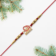 Om Design Traditional Rakhi thumbnail 2