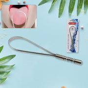 Steel Tongue Cleaner Tongue Scraper (1 Pc) thumbnail 1