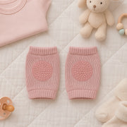 Pink Toddler Wool Knit Leg Warmer (Knee Guard) thumbnail 4