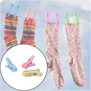 Plastic Cloth Clips (Multicolour) - Pack Of 12 thumbnail 4