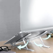 Metal Portable Laptop Stand With 7 Adjustable Angles (1 Pc) thumbnail 2