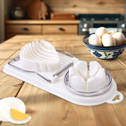 2 In 1 Egg Slicer Egg Cutter For Hard Boiled Eggs thumbnail 1