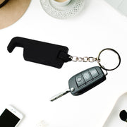 2 In 1 Plastic Keychain With Mobile Stand  Phone Holder (1 Pc  Multicolor) thumbnail 4