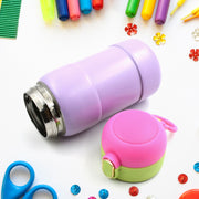 Duckstainless Steel Water Bottle For Kids Adults Steel Flask Metal Thermos Spill Proof Cap Closure Bpa Free For School Home Office Drinkware 400 Ml thumbnail 4