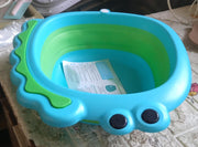 17513 Frog Shape Wash Basin Space Saving Multi Function Foldable Baby Wash Basin Easy Clean Lightweight Thicken For Washing Face For Home (3331cm  1 Pc) thumbnail 6
