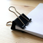 Heavy-duty Black Binder Clips Set (19 Mm 40 Pc) thumbnail 2