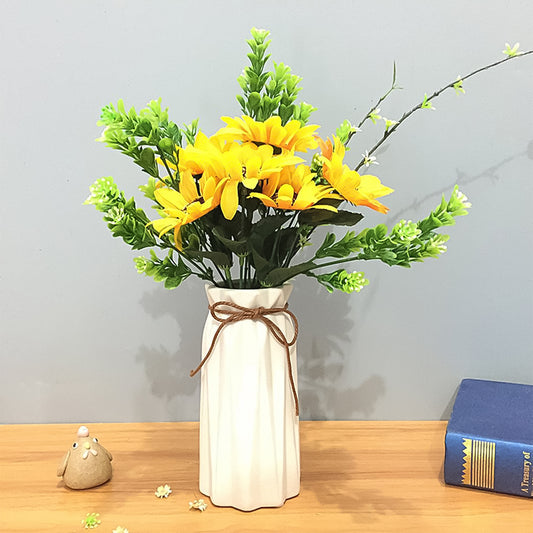Plastic Vase  Pot - Elegant Design-ideal Gift For Friends And Family (1 Pc)