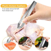 Stainless Steel Fish Bone Tweezer (1 Pc) thumbnail 5