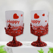 Tealight Holder Stylishly Shaped Candle Diya Stand Plastic Beautiful Design Festival (2 Pc  Mix Design) thumbnail 4