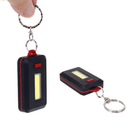 Led Keychain Cob Light With Hook  Loop Sticker. 3 Light Modes (1 Pc  Battery Not Included) thumbnail 2
