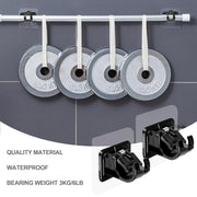 Wall-mounted Adjustable Bathroom Hanging Rod (1 Pc) thumbnail 2