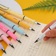 8868 2 In1 Everlasting Pencil Replaceable Head With Eraser Inkless Pencils Eternal Infinite Pencil Portable Everlasting Pencil Reusable Erasable Magic Pencils For Kids Painting Stationary Set (1 Pc) thumbnail 4