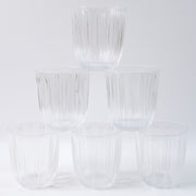 Premium Transparent Glass Tumbler Set (256ml  6 Pc) thumbnail 1