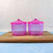 Plastic Luxury Transparent Dry Fruit Storage Jars  (2 Pc) thumbnail 4