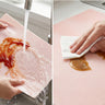 Transparent Plastic Fridge Mat 45 X 29 Cm (4 Pc)