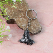 Adiyogi Shiva Face Metal Keychain (1 Pc) thumbnail 5