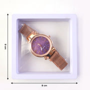 Elegant Womens Analog Wrist Watch With Display Box thumbnail 2